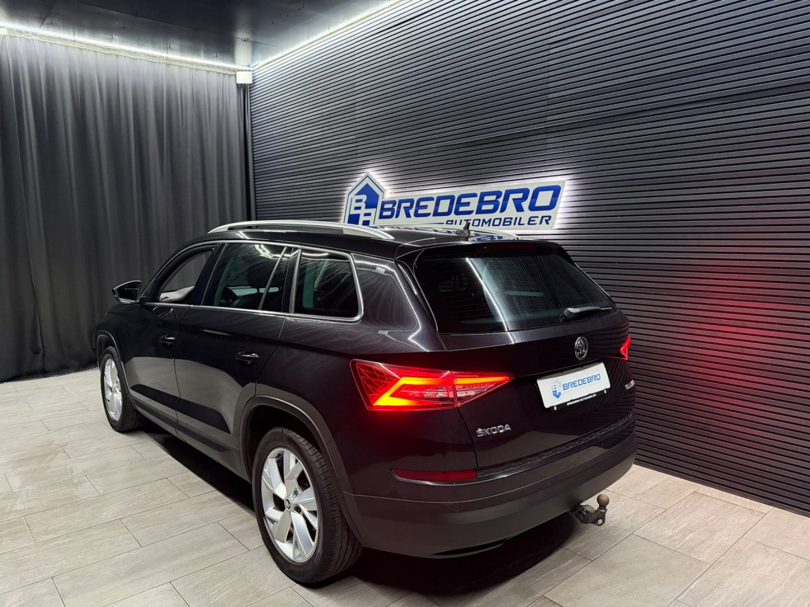 Sort Skoda Kodiaq fra 2018