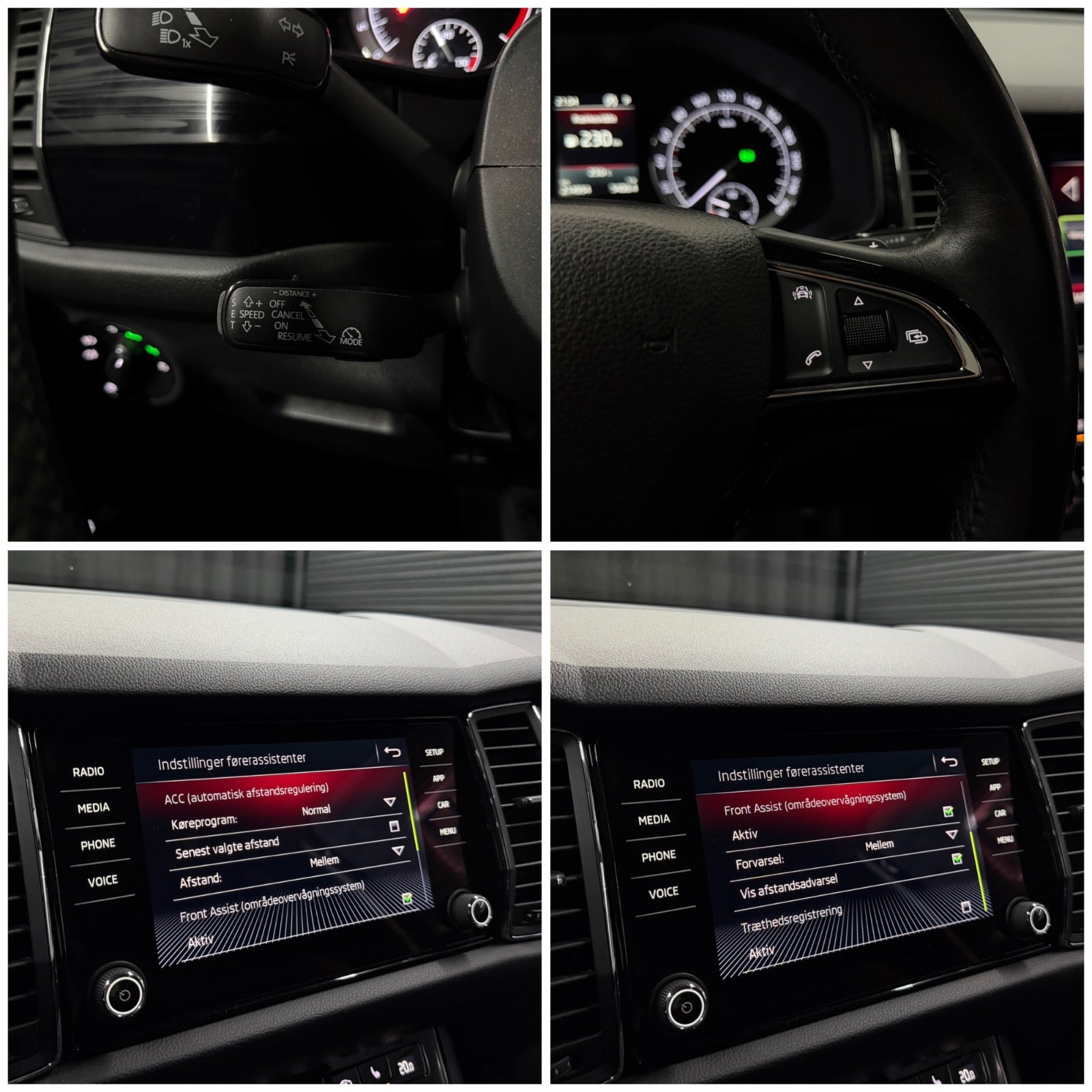 Sort Skoda Kodiaq fra 2018