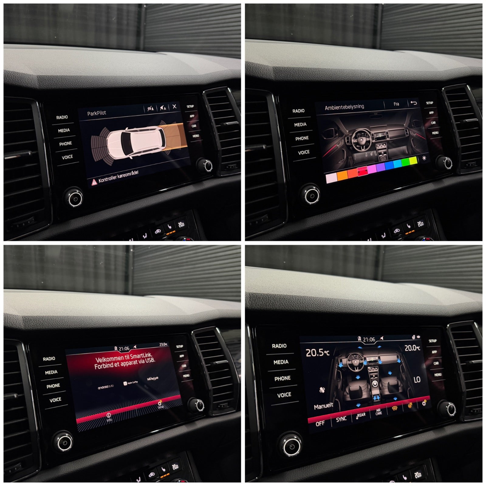 Sort Skoda Kodiaq fra 2018