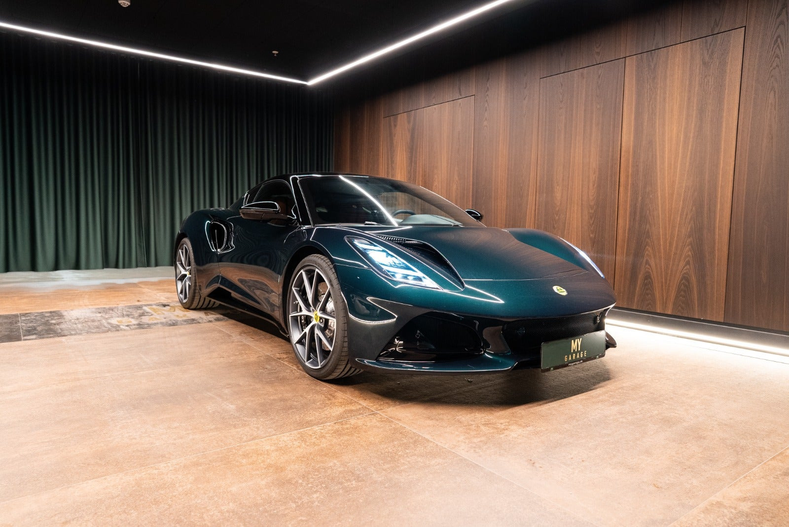 Grøn Lotus Emira fra 2023