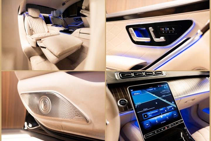 Sort Mercedes S580 e fra 2022