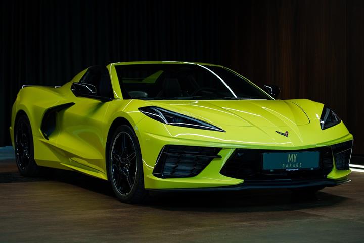 undefined Chevrolet Corvette fra 2025 set udefra