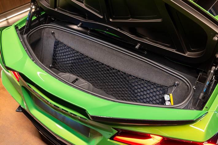 Grøn Chevrolet Corvette fra 2025
