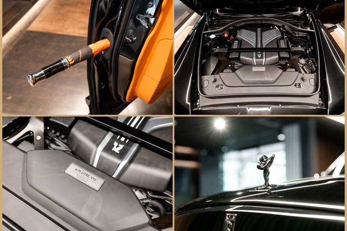 Sort Rolls Royce Cullinan fra 2022