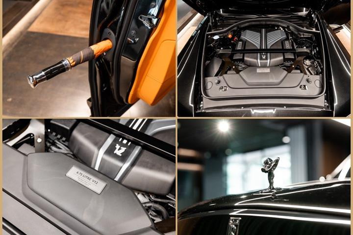 Sort Rolls Royce Cullinan fra 2022