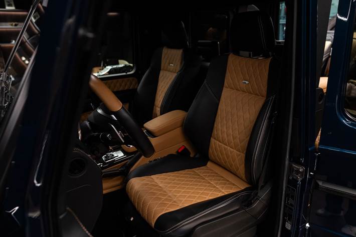 Blå Maybach G650 fra 2018