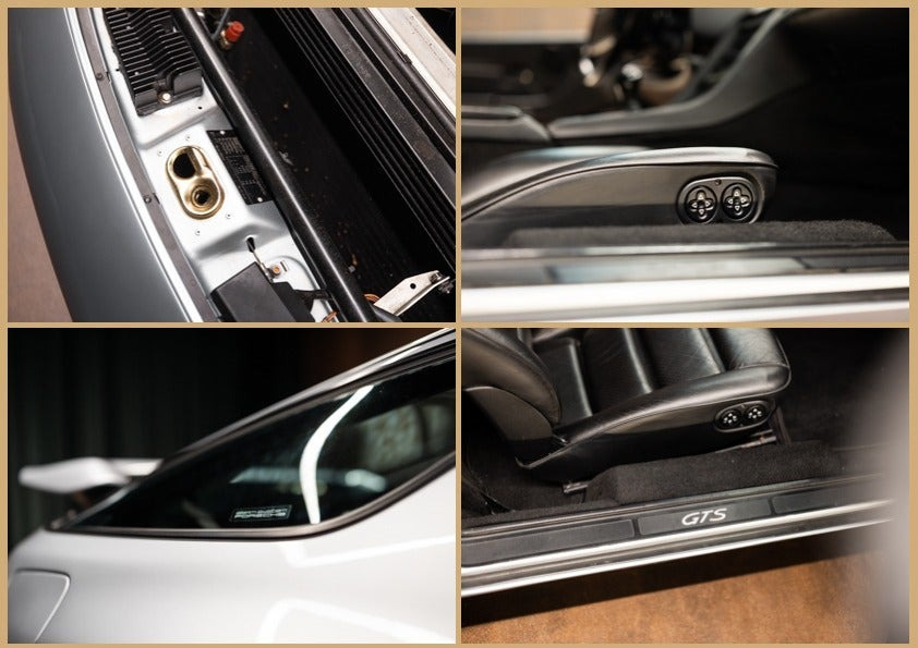 Sølv Porsche 928 fra 1992