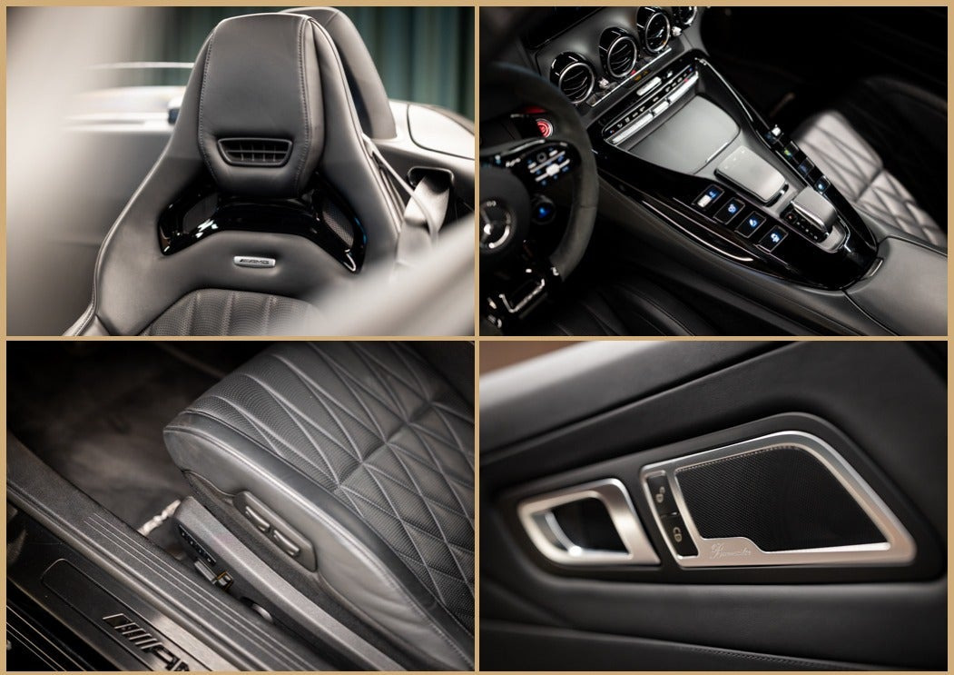 Sort Mercedes AMG GT fra 2021