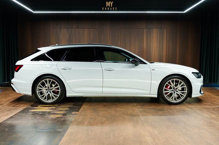 Hvid Audi A6 fra 2021