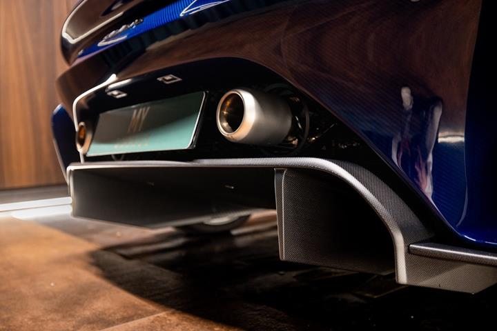 Blå Dallara Stradale fra 2022