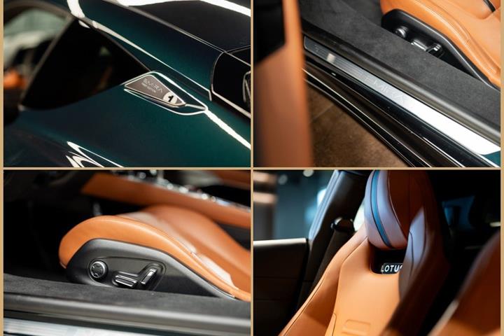 Grøn Lotus Emira fra 2023