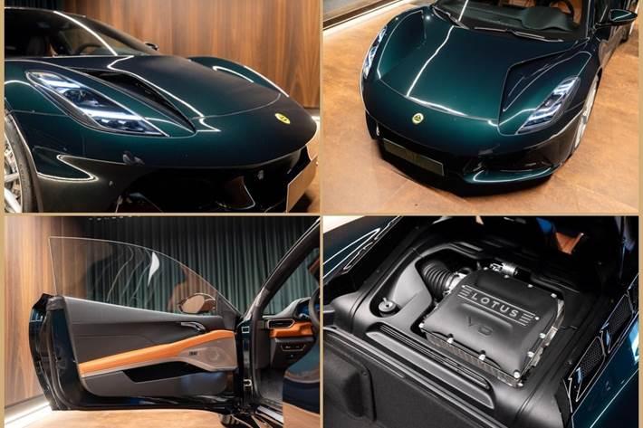 Grøn Lotus Emira fra 2023