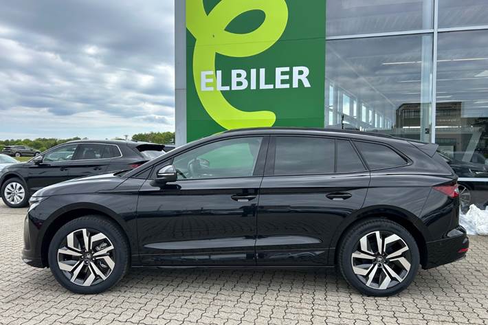 Sort Skoda Enyaq fra 2026