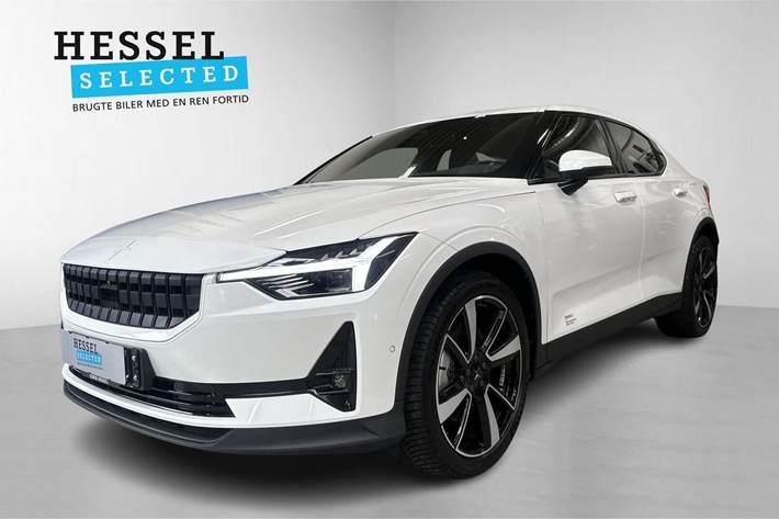 Hvid Polestar 2 fra 2023
