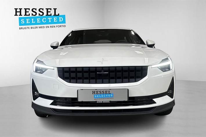 Hvid Polestar 2 fra 2023