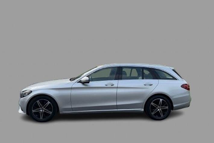 Sølv Mercedes C220 d fra 2019