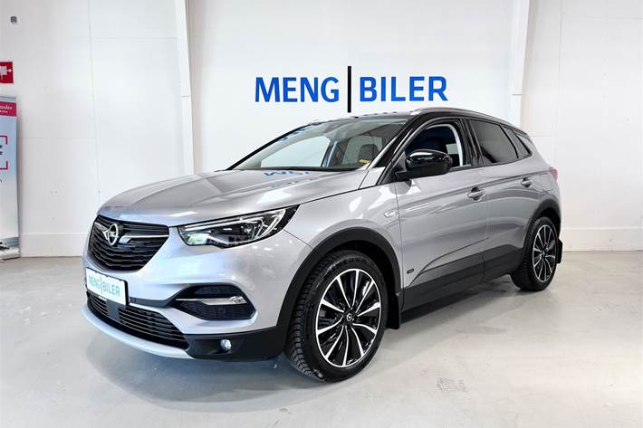 Grå Opel Grandland X fra 2021