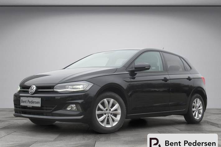 Sort VW Polo fra 2019
