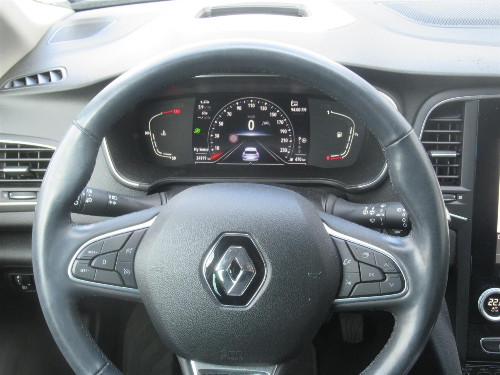 Sølv Renault Mégane fra 2023