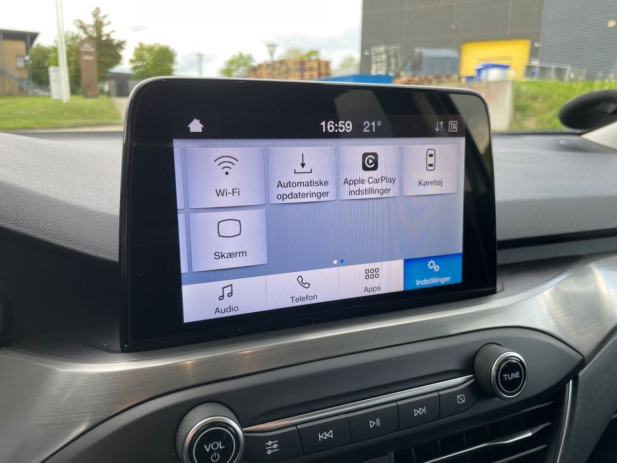 Grå Ford Focus fra 2020