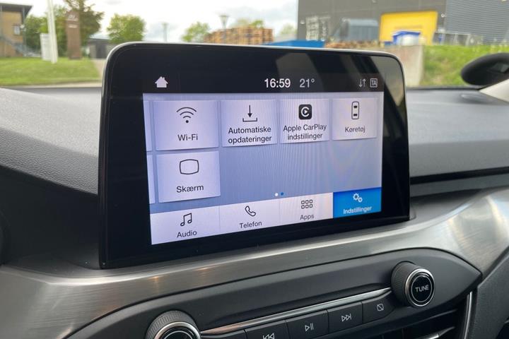 Grå Ford Focus fra 2020