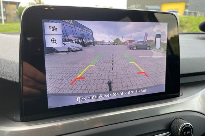 Grå Ford Focus fra 2020