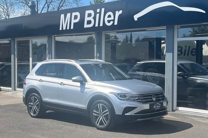Sølv VW Tiguan fra 2021
