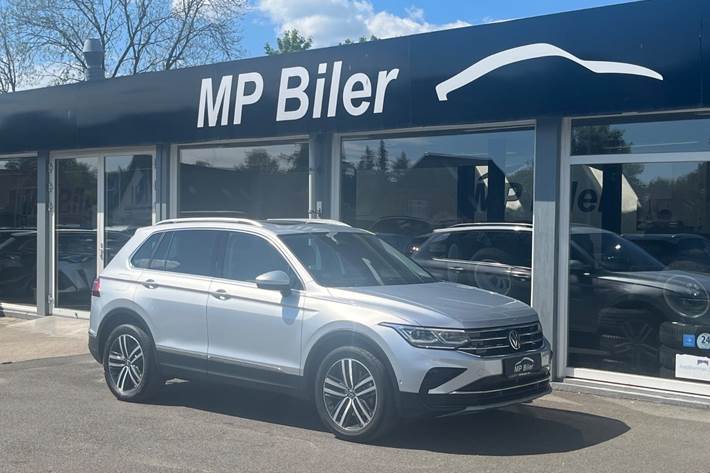 Sølv VW Tiguan fra 2021