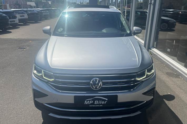 Sølv VW Tiguan fra 2021