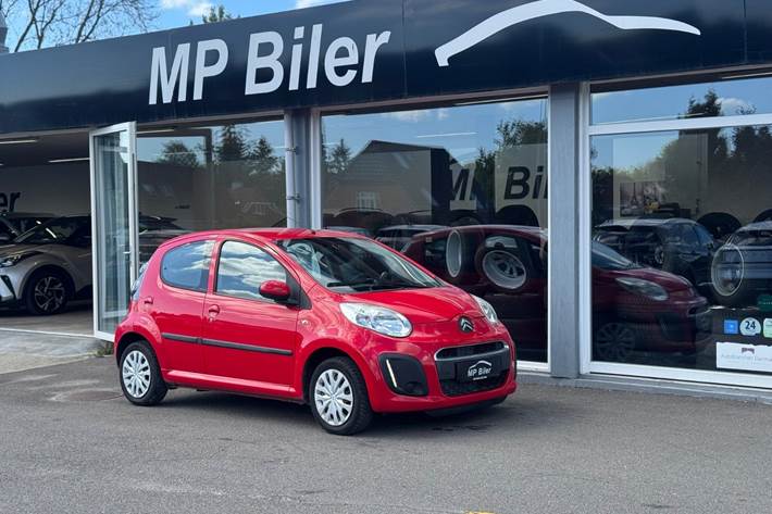 Rød Citroën C1 fra 2012