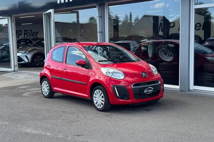 Rød Citroën C1 fra 2012