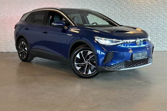 Blå VW ID.4 fra 2021