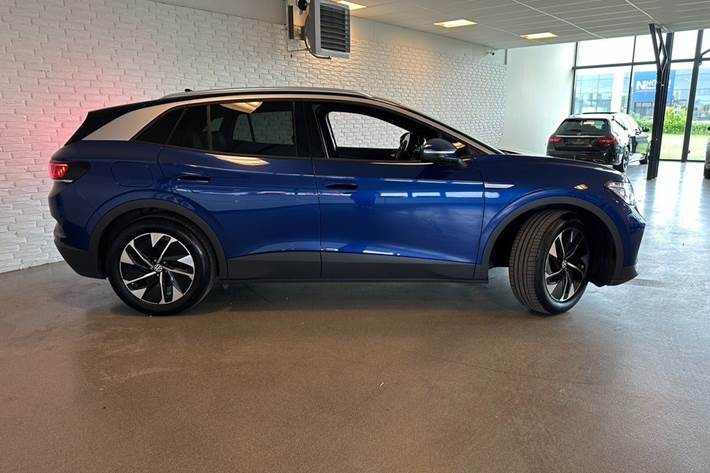 Blå VW ID.4 fra 2021