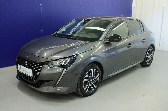 Grå Peugeot 208 fra 2023