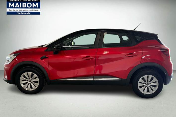 Rød Renault Captur fra 2020