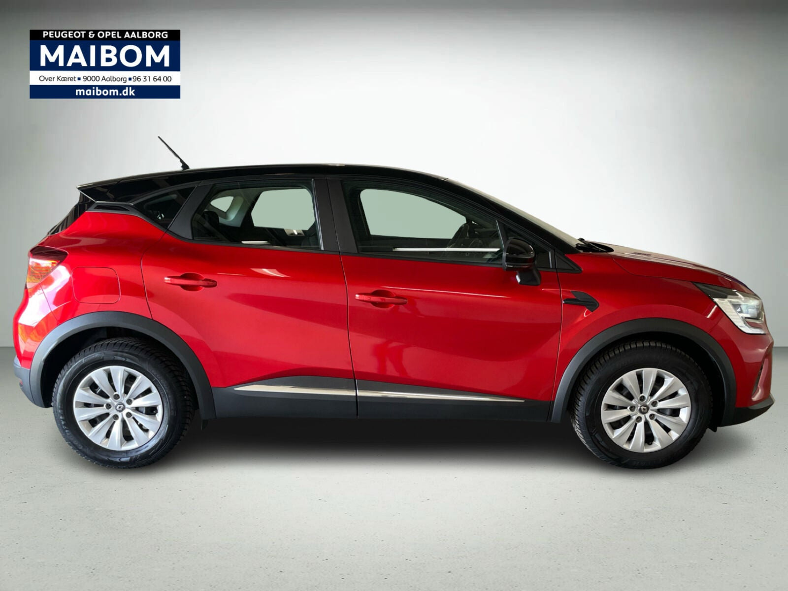 Rød Renault Captur fra 2020