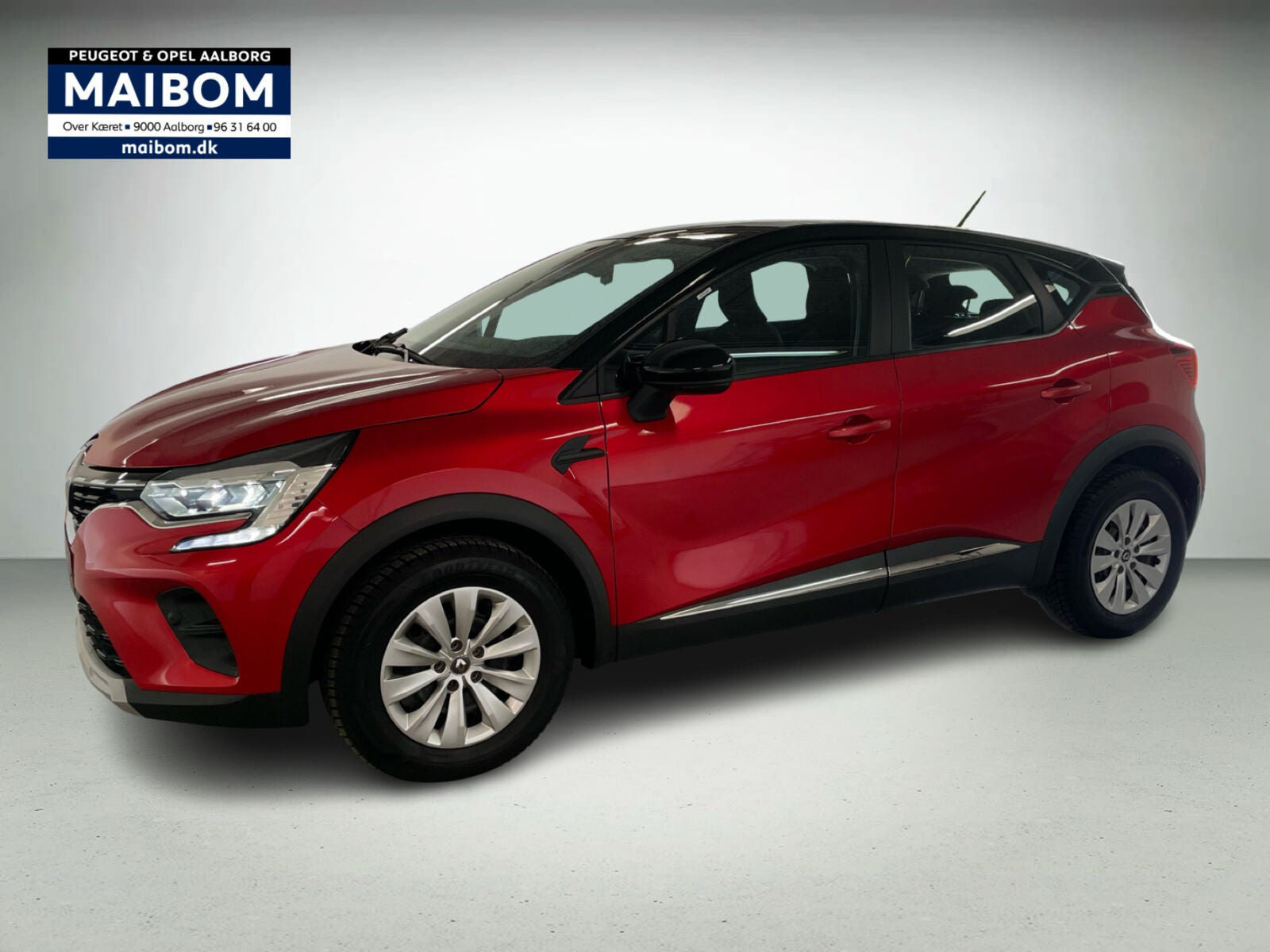 Rød Renault Captur fra 2020