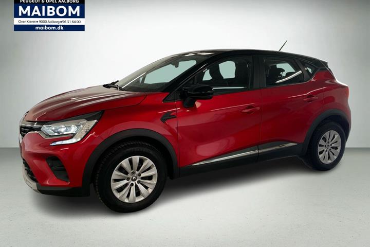 Rød Renault Captur fra 2020