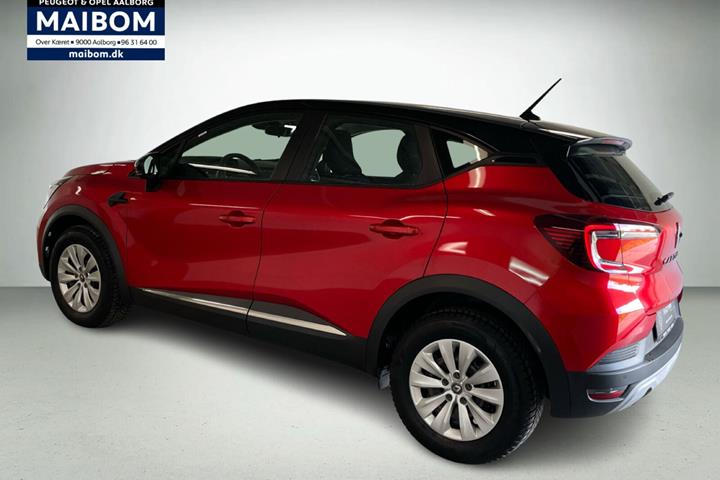 Rød Renault Captur fra 2020