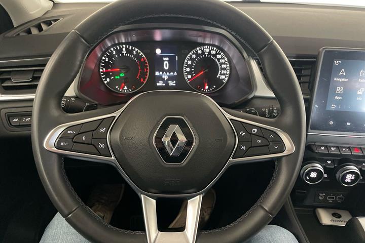 Rød Renault Captur fra 2020
