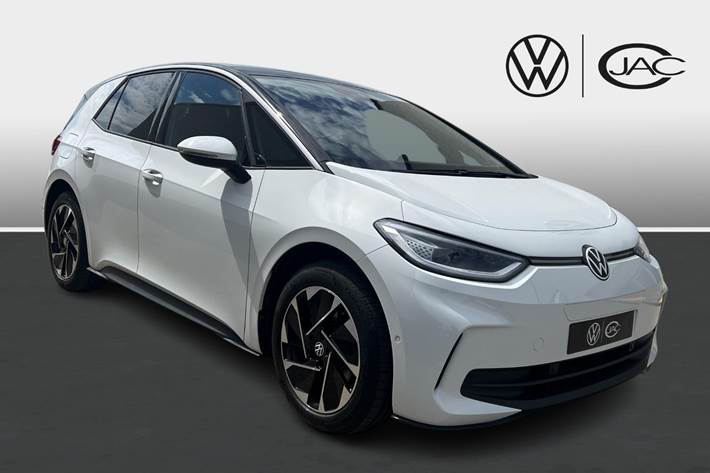 Hvid VW ID.3 fra 2025