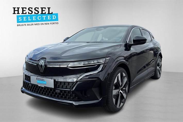Sort Renault Megane E-Tech fra 2025 set udefra