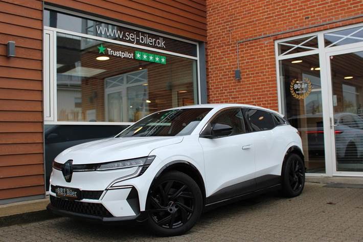 Hvid Renault Megane E-Tech fra 2023