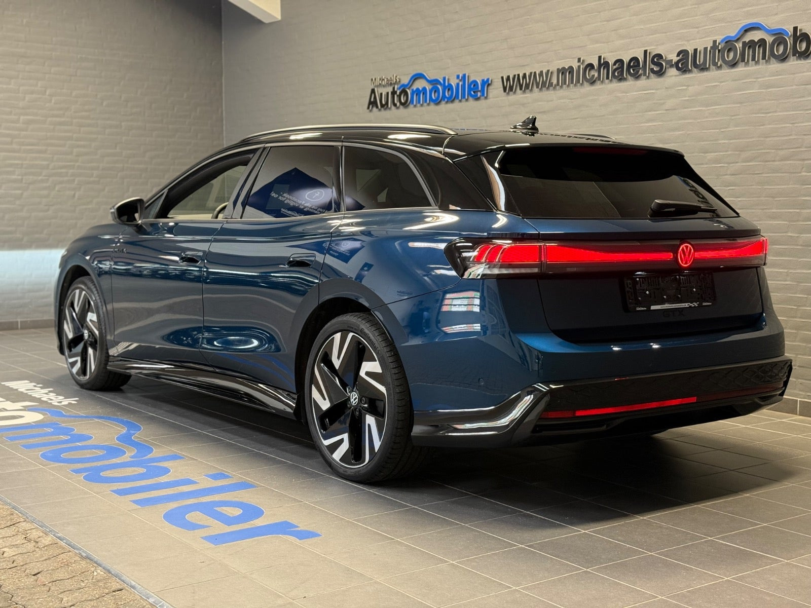 Blå VW ID.7 fra 2025