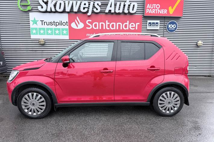 Rød Suzuki Ignis fra 2018
