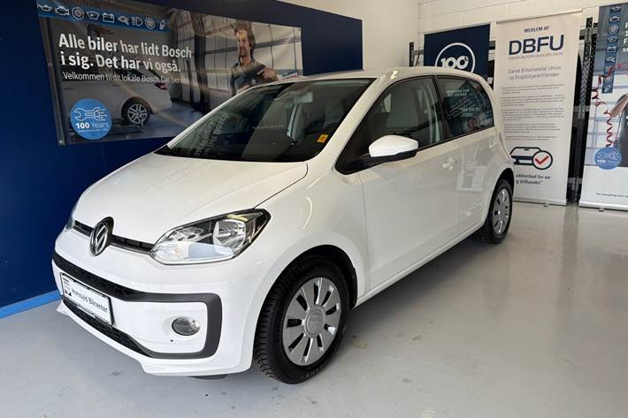 Hvid VW UP! fra 2019