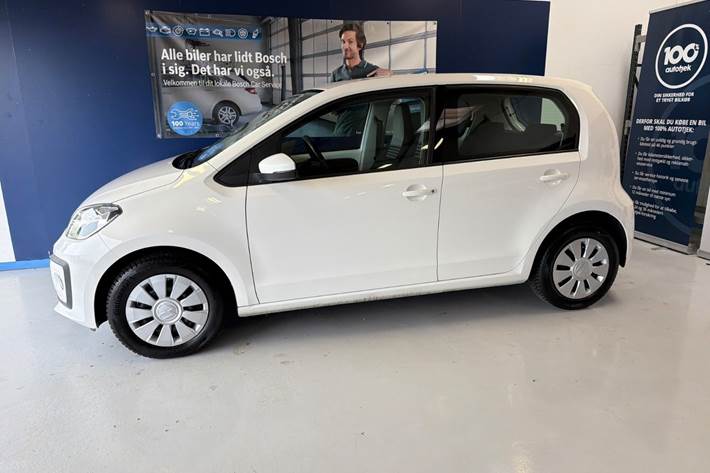 Hvid VW UP! fra 2019