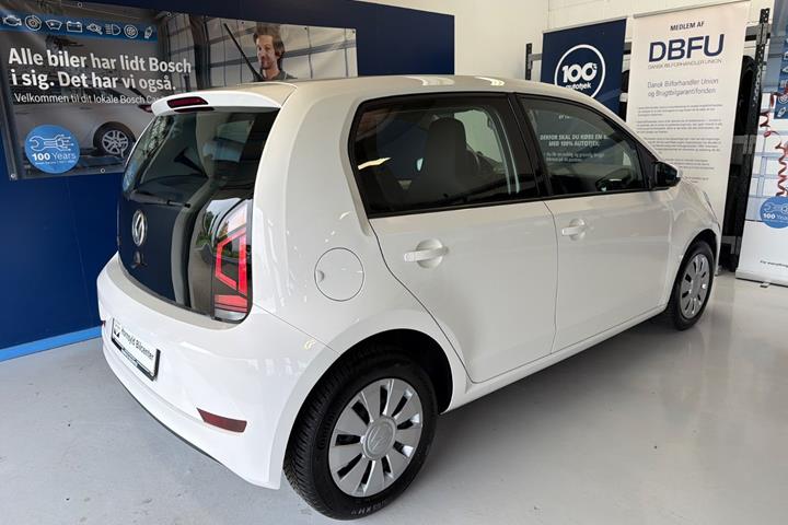 Hvid VW UP! fra 2019