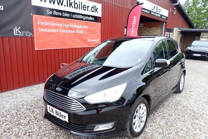 Sort Ford C-MAX fra 2017 set udefra