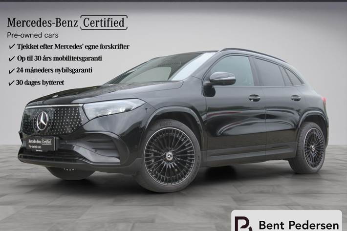 Sort Mercedes EQA 250+ fra 2024